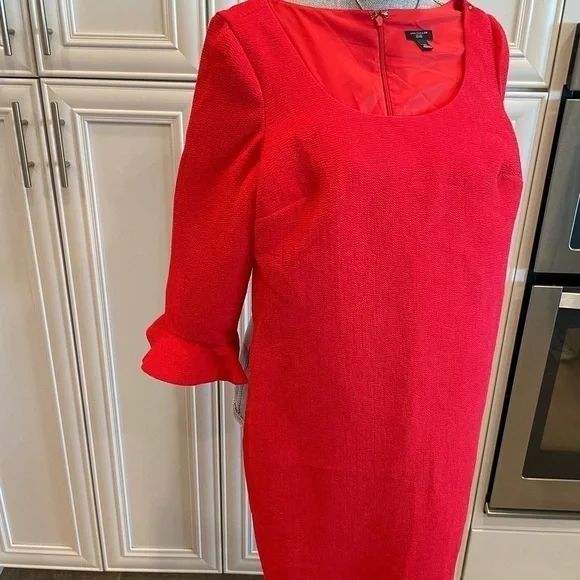 Ann Taylor red dress - Picture 1 of 4